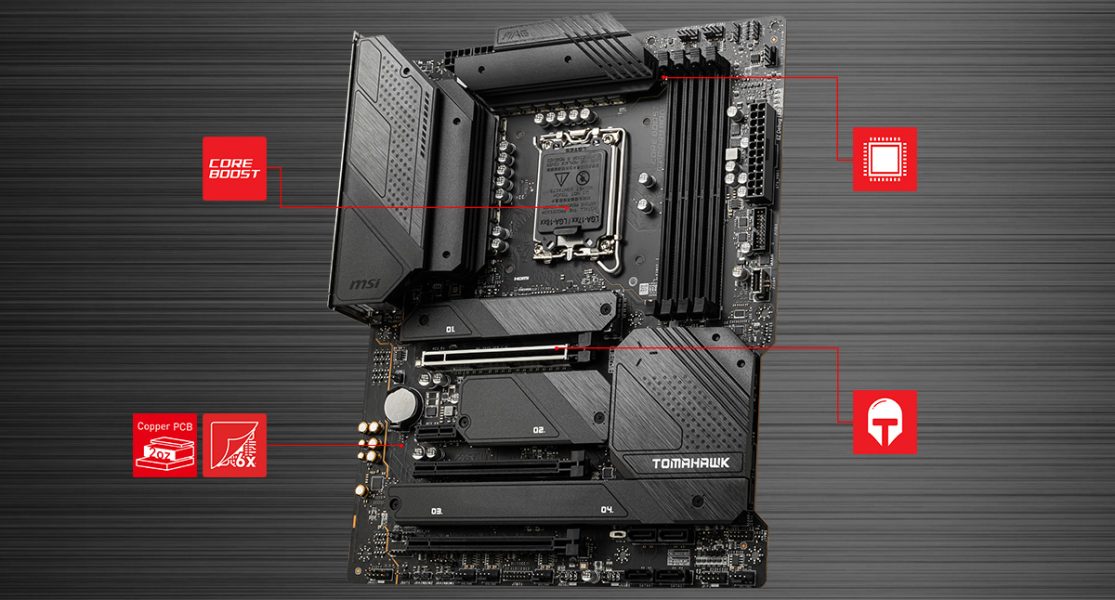 MSI MAG Z690 TOMAHAWK WIFI DDR4 CORNERSTONE overview
