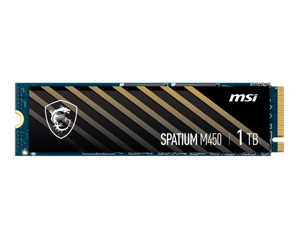 Msi Spatium M450 Pcie 4 0 3600mb Okuma 3000mb Yazma M 2 Ssd H3
