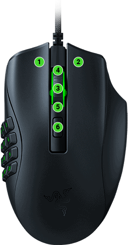 Razer Naga X Gaming Mouse – HER MMO OYUNU İÇİN AYARLANDI