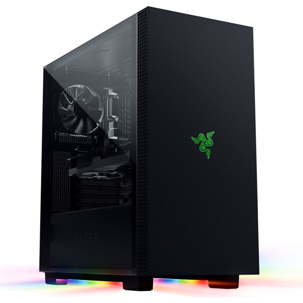 Razer Tomahawk Tempered Glass Rgb Usb 3 2 Atx Mid Tower Kasa