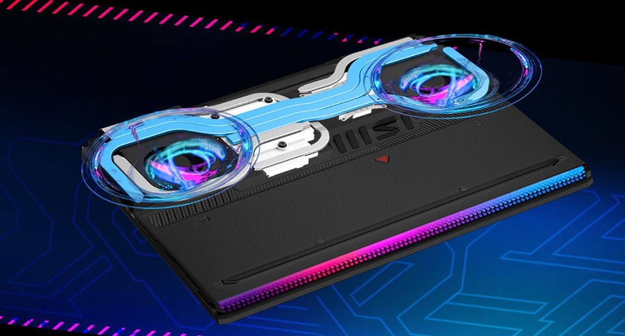 MSI Raider GE68HX 13VG-059TR Gaming Laptop – GÜÇLENDİRİLMİŞ SOĞUTMA ÇÖZÜMÜ - CPU ve GPU İÇİN PAYLAŞIMLI SOĞUTMA BORUSU