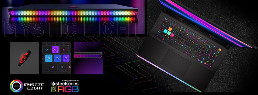 MSI Raider GE68HX 13VG-059TR Gaming Laptop – LIGHT ‘EM UP