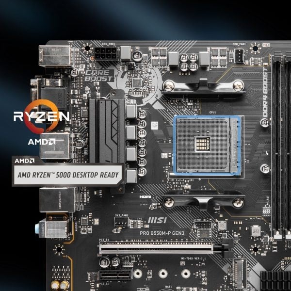 MSI PRO B550M-P GEN3 Anakart a2