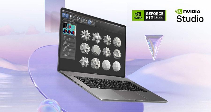 MSI Creator Z17HX STUDIO A13VFT-037TR i7-13700HX Gaming Laptop – Fikirlerinize hız kazandırın - NVIDIA Studio