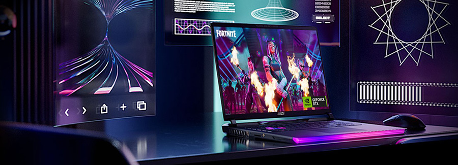 MSI Raider GE68HX 13VG-059TR Gaming Laptop – GEFORCE RTX 40 SERİSİ LAPTOPLAR HIZLIDAN DA ÖTE