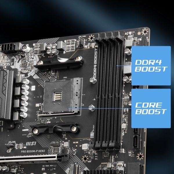 MSI PRO B550M-P GEN3 Anakart a5