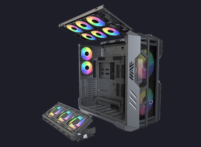 Cooler Master CM HAF700 ARGB Beyaz Kasa a6
