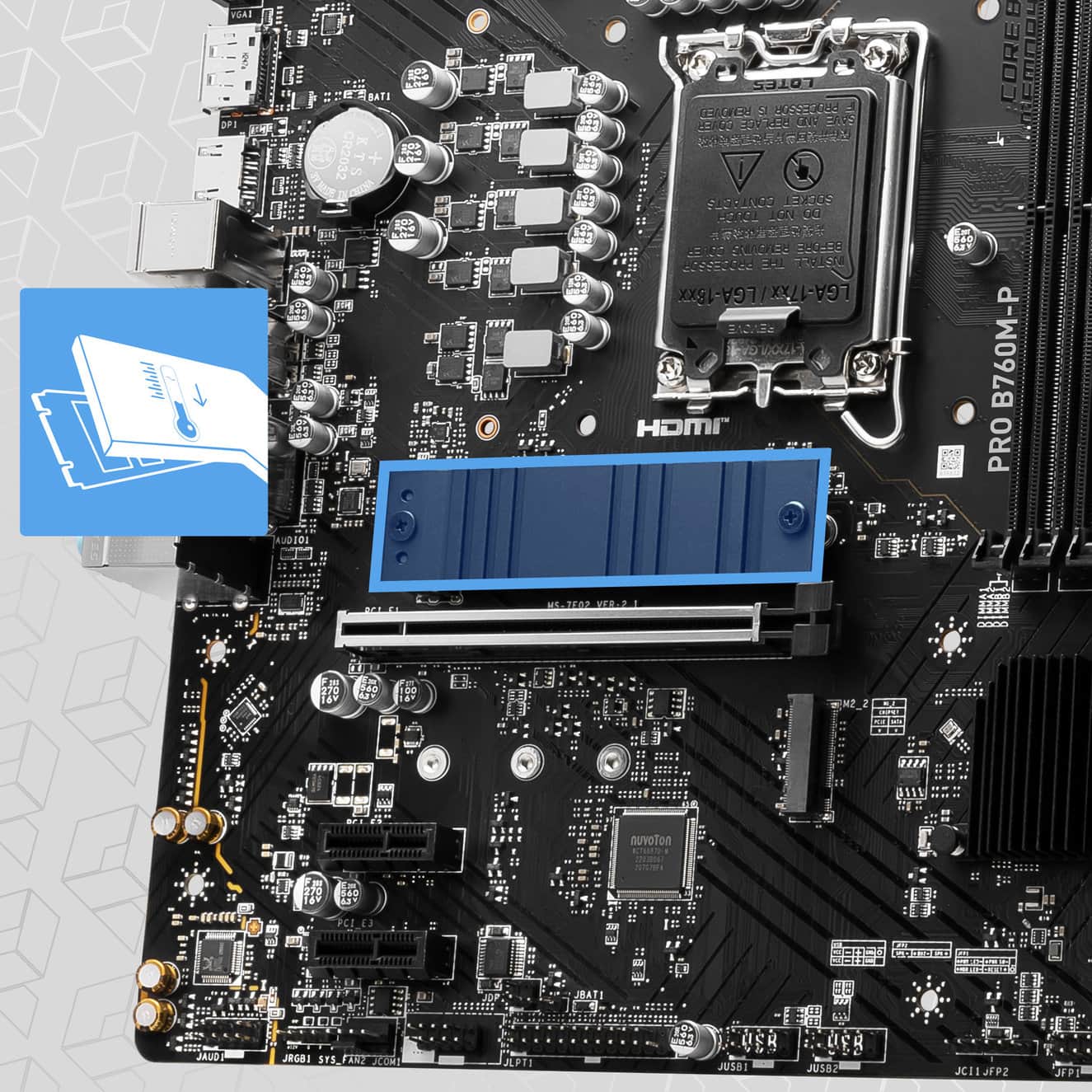 MSI Pro B760M-P Anakart a6