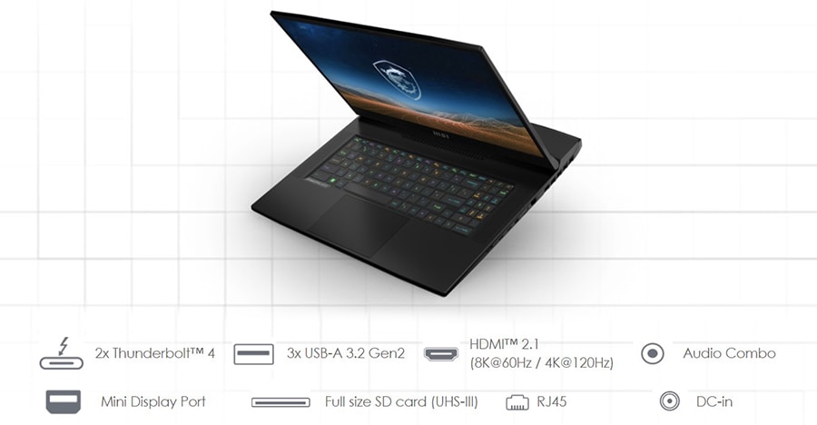 MSI Creator PRO X17HX A13VKS-211TR Laptop a7