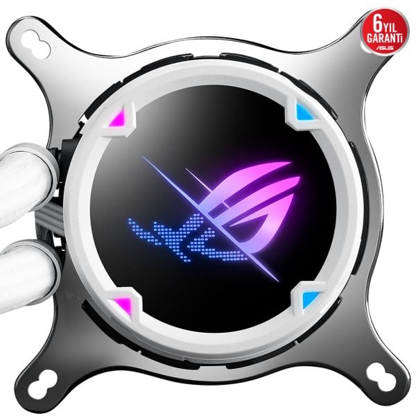 Asus Rog Strix Lc Ii 240 Argb V2 240mm Beyaz Islemci Sivi Sogutucu 2