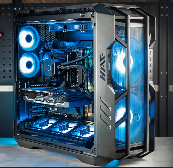 Cooler Master CM HAF700 ARGB Beyaz Kasa a1
