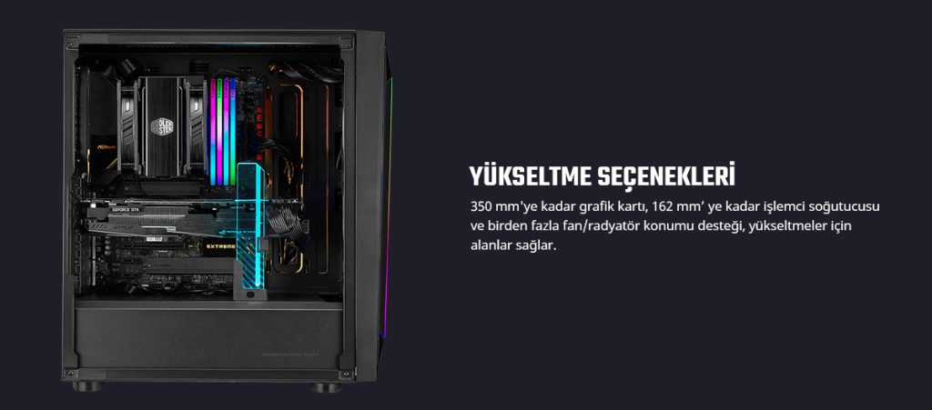 Cooler Master Cmp 510 Argb Siyah Mid Tower 650w 80 Bronze Gaming Kasa Cp510 Kgnn65 S01 H7