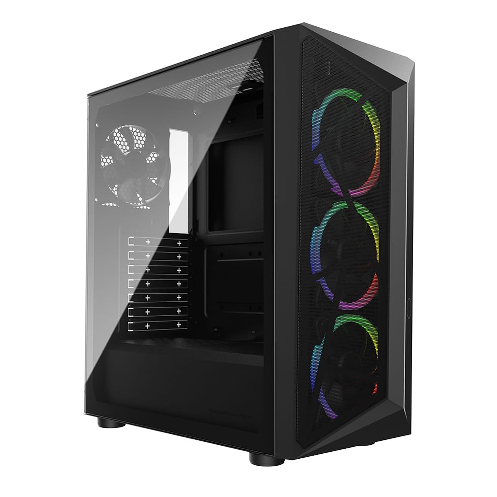 Cooler Master Cmp 510 Argb Siyah Mid Tower 650w 80 Bronze Gaming Kasa Cp510 Kgnn65 S01