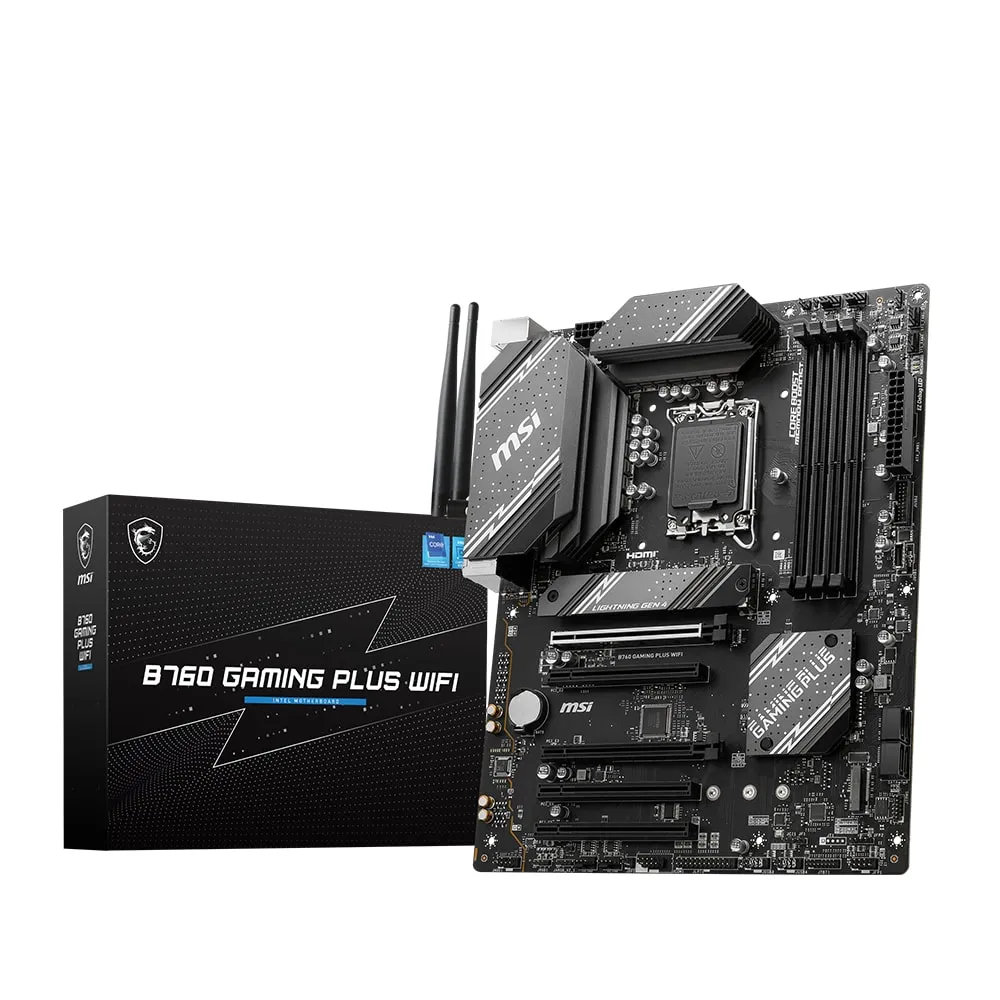 Msi B760 Gaming Plus Wifi 6800mhz Oc Ddr5 Soket 1700 M 2 Dp Hdmi Atx Anakart Yh1