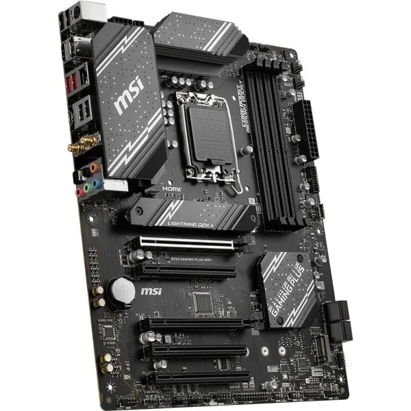 Msi B760 Gaming Plus Wifi 6800mhz Oc Ddr5 Soket 1700 M 2 Dp Hdmi Atx Anakart Yh4