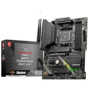 Msi Mag B550 Tomawahk Max Wifi 5100mhz Oc Ddr4 Soket Am4 M 2 Hdmi Dp Atx Anakart