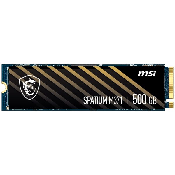 Msi Spatium M371 500gb Pcie Nvme Okuma 2200mb Yazma 1150mb M 2 Ssd 1