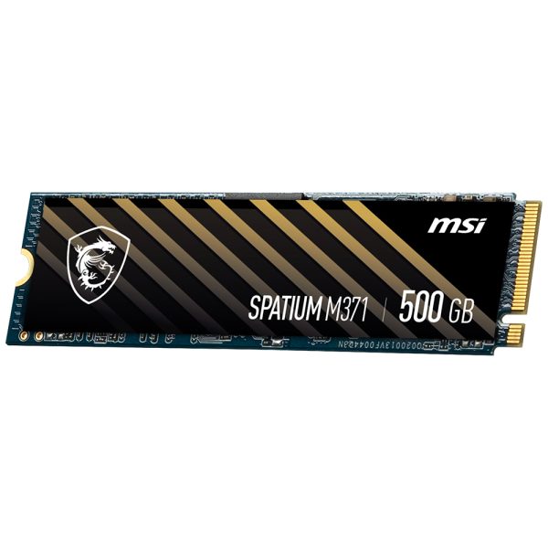 Msi Spatium M371 500gb Pcie Nvme Okuma 2200mb Yazma 1150mb M 2 Ssd 2
