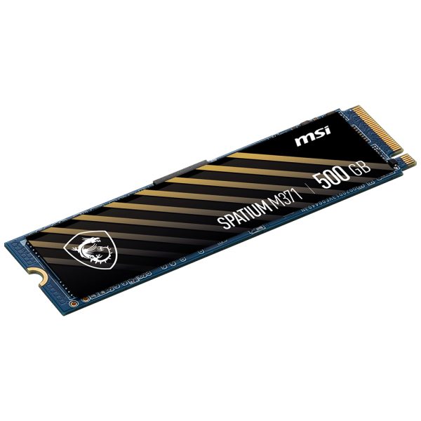 Msi Spatium M371 500gb Pcie Nvme Okuma 2200mb Yazma 1150mb M 2 Ssd 4
