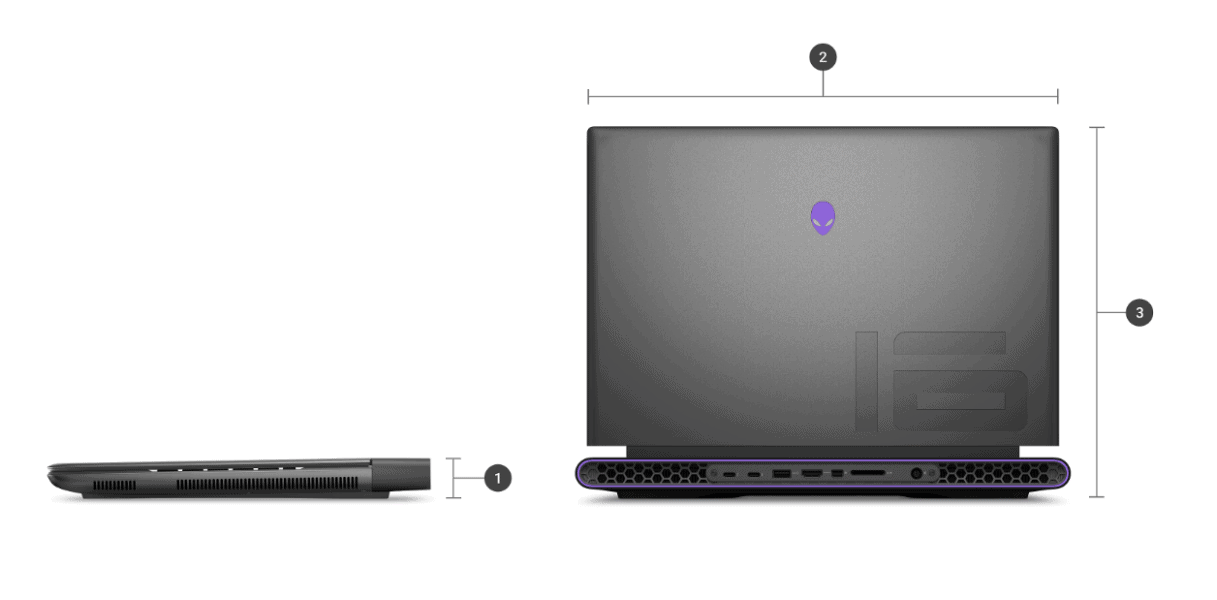 Dell Alienware M16 R1 AWM16I7X70WH Gaming Laptop a18