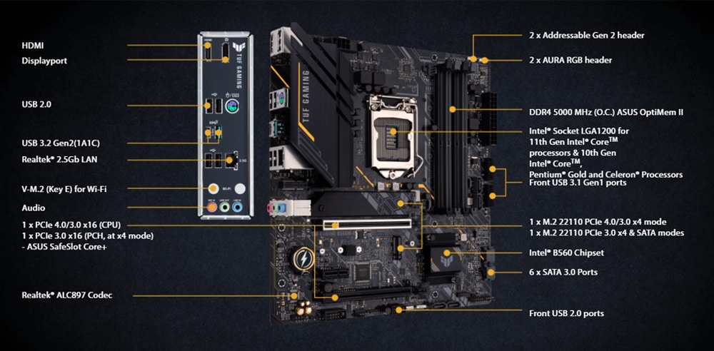 TUF GAMING B560M-E