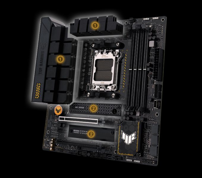 TUF GAMING B650M-PLUS WIFI Asus Tuf Gaming B650M-PLUS WiFi Anakart a5