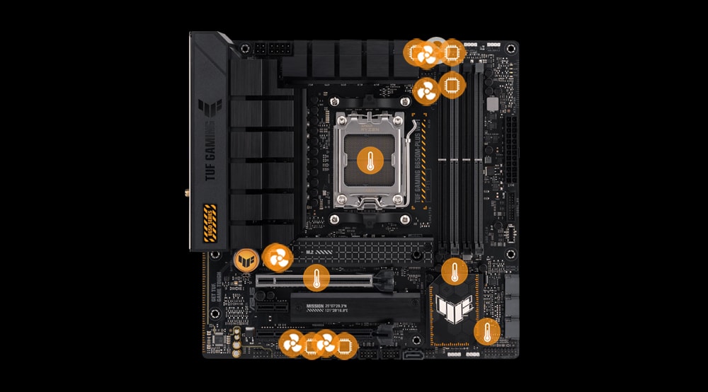 TUF GAMING B650M-PLUS WIFI Asus Tuf Gaming B650M-PLUS WiFi Anakart a6