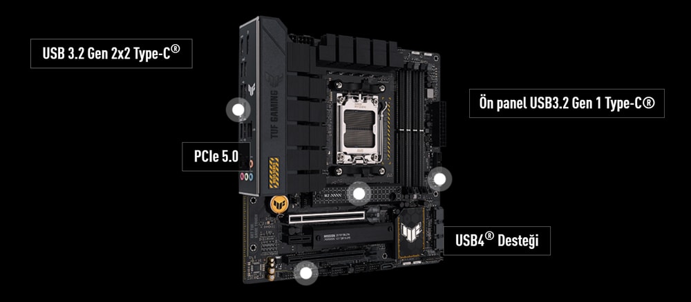 TUF GAMING B650M-PLUS ASUS TUF GAMING B650M-PLUS Anakart a9