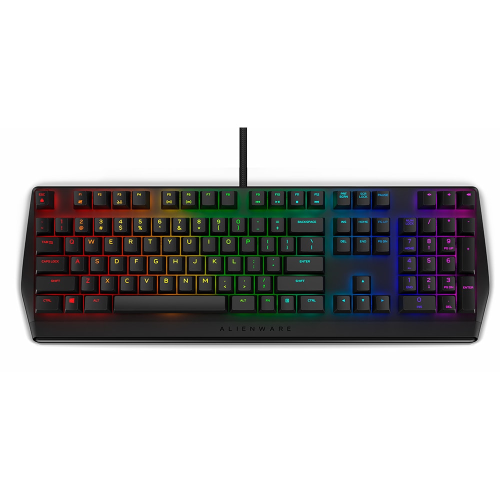 Alienware Aw410k Rgb Cherry Mx Brown Switch Ingilizce Mekanik Kablolu Gaming Klavye
