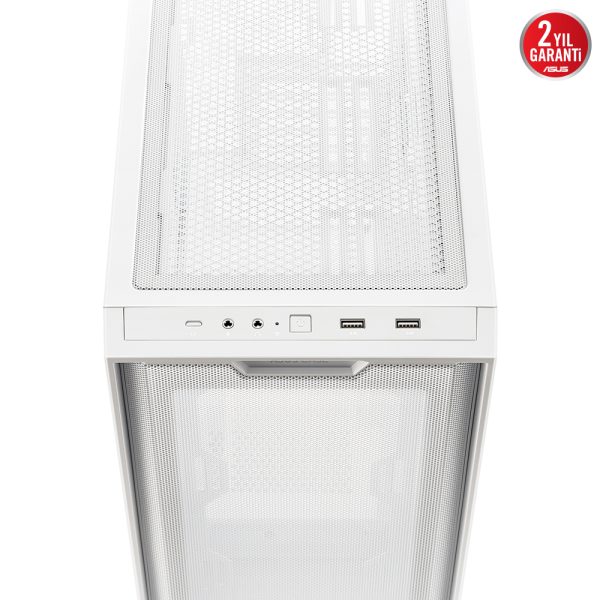 Asus A21 Temperli Cam Usb 3 0 Matx Mesh Beyaz Mid Tower Kasa 10
