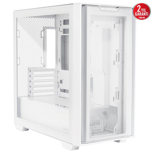 Asus A21 Temperli Cam Usb 3 0 Matx Mesh Beyaz Mid Tower Kasa 2