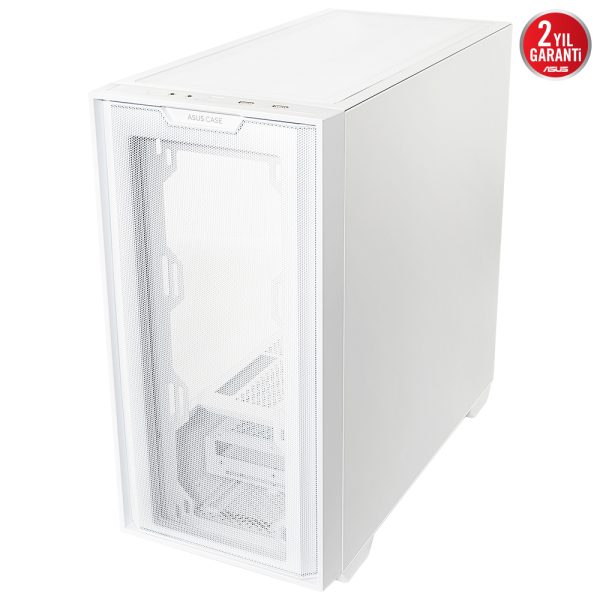 Asus A21 Temperli Cam Usb 3 0 Matx Mesh Beyaz Mid Tower Kasa 6