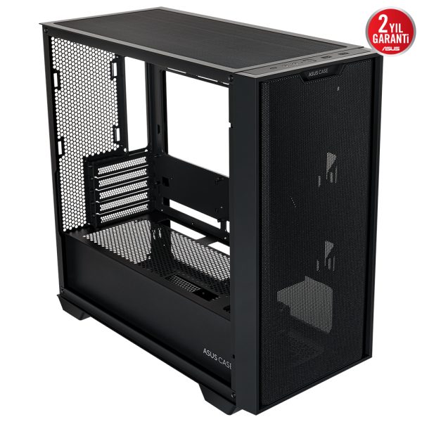 Asus A21 Temperli Cam Usb 3 0 Matx Mesh Siyah Mid Tower Kasa 7