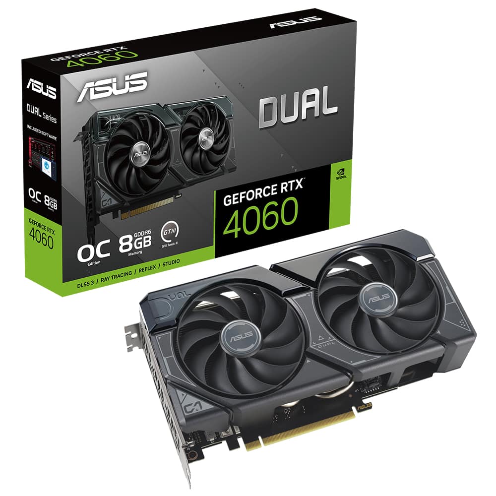 Asus Dual Geforce Rtx 4060 Oc 8gb Gddr6 128 Bit Dlss 3 Ekran Karti