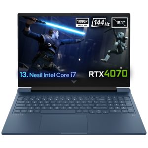 Hp Victus 7p6b3ea 16 R0007nt Intel Core I7 13700h 16gb Ddr5 1tb Ssd Rtx4070 8gb 16 1 Inc 144 Hz Full Hd Freedos Gaming Laptop