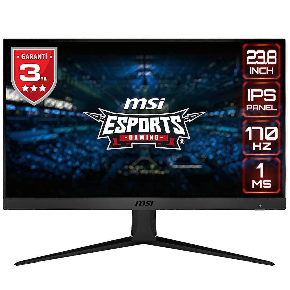 Msi G2412 23 8 Inc 170hz 1ms Freesync Premium Full Hd Ips Gaming Monitor Y