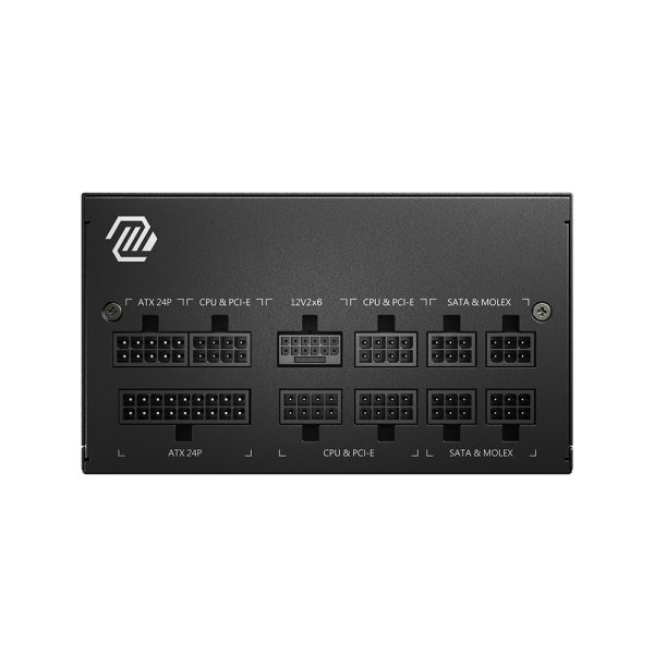 Msi Mag A850gl 850w 80 Gold Full Moduler 120mm Fanli Psu 10