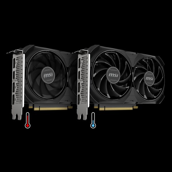 MSI GeForce RTX 4060 OC Ventus 2X Black 8GB Ekran Kartı a5