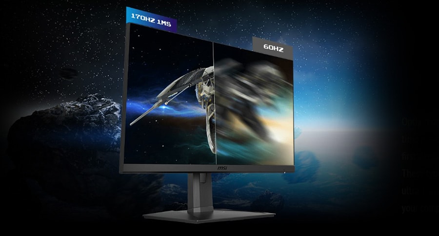 MSI Optix MAG275R2 27 inç Gaming Monitör – 170HZ TAZELEME ORANI + 1MS TEPKİ SÜRESİ