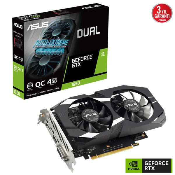 Asus Dual Geforce Gtx 1650 V2 4gb Gddr6 Ekran Karti 2
