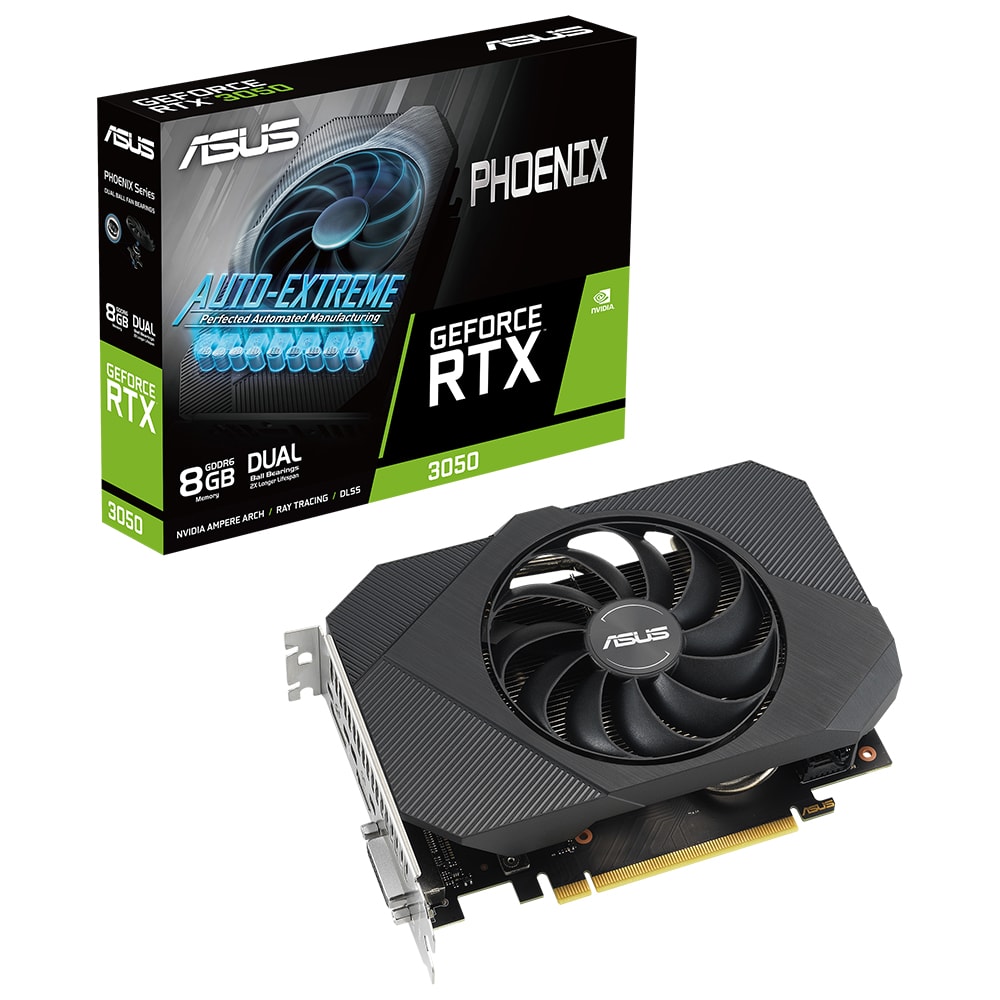Asus Phoenix Geforce Rtx 3050 V2 8gb Gddr6 128 Bit Ekran Karti
