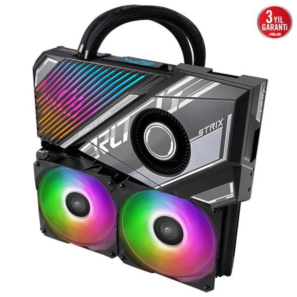 Asus Rog Strix Lc Geforce Rtx 4090 Oc 24gb Gddr6x 384 Bit Dlss 3 Ekran Karti Y3