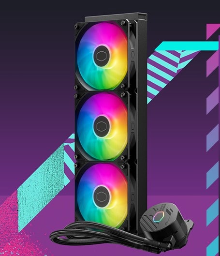 Cooler Master MasterLiquid 360L Core ARGB İşlemci Sıvı Soğutucu h1