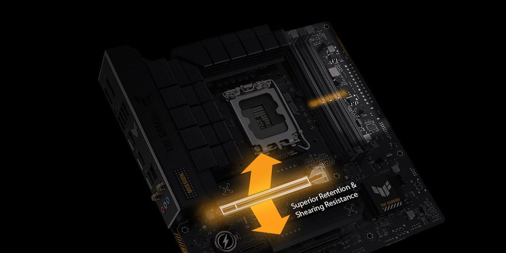 ASUS TUF GAMING B760M-BTF WIFI D4 Anakart a16