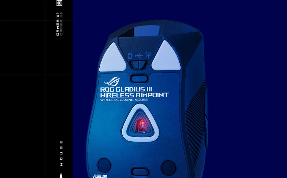 ROG Gladius III Wireless AimPoint ASUS ROG GLADIUS III AimPoint Kablosuz Siyah V2 Mouse a4