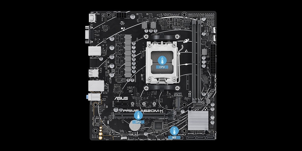 ASUS Prime A620M-K Anakart a7