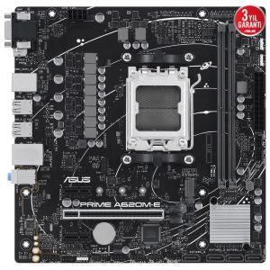Asus Prime A620m E Csm 6400mhz Oc Ddr5 Soket Am5 M 2 Hdmi Dp Vga Matx Anakart 1