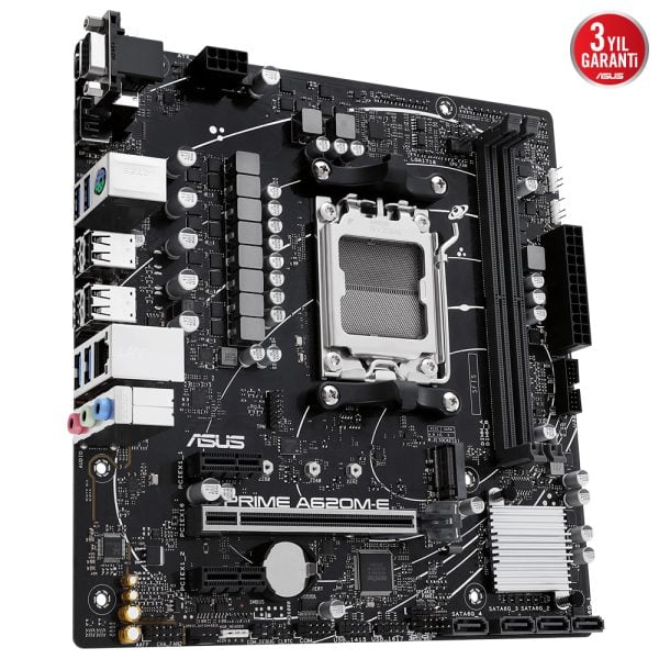 Asus Prime A620m E Csm 6400mhz Oc Ddr5 Soket Am5 M 2 Hdmi Dp Vga Matx Anakart 2