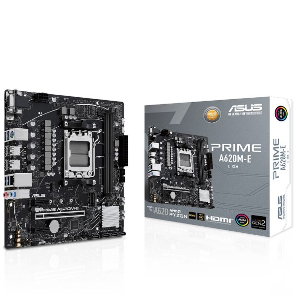 Asus Prime A620m E Csm 6400mhz Oc Ddr5 Soket Am5 M 2 Hdmi Dp Vga Matx Anakart