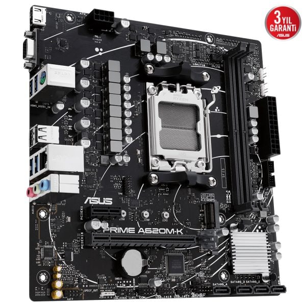 Asus Prime A620m K 6400mhz Ddr5 Soket Am5 M 2 Hdmi Matx Anakart 4